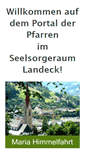 Mobile Screenshot of pfarren-landeck.at